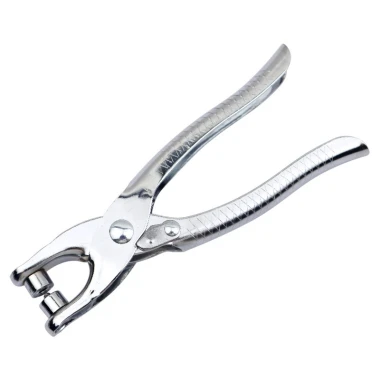 Using Grommet Setting Tool Multifunctional Pliers