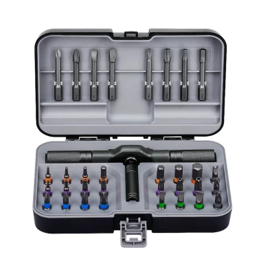 33-Piece S2 Steel Precision Screwdriver Bit Set